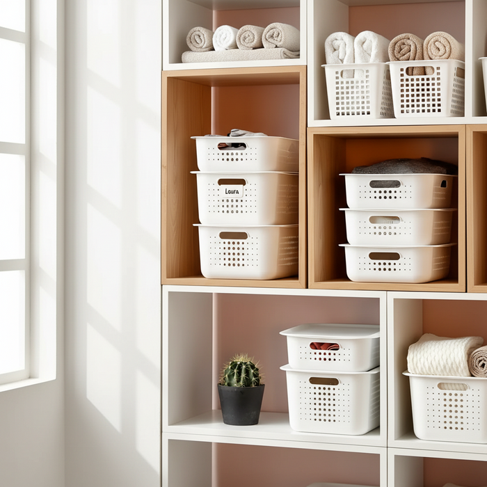 White Smartstore Baskets