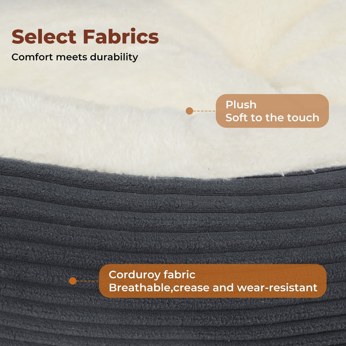 Eastgate Stores Luxury Pet Bed   Soft Plush Dog & Cat Bed | Washable