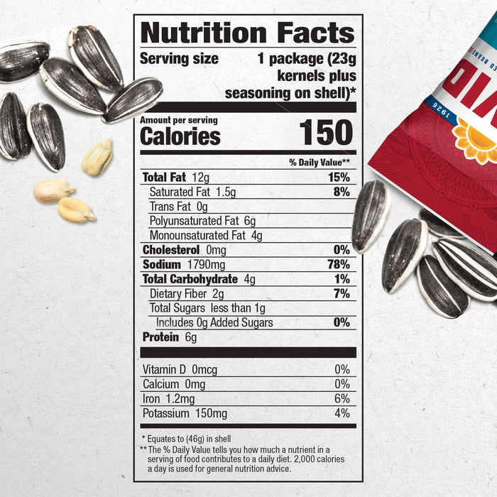 [EXPIRED] DAVID Sunflower Seeds Ranch, Pack of 12